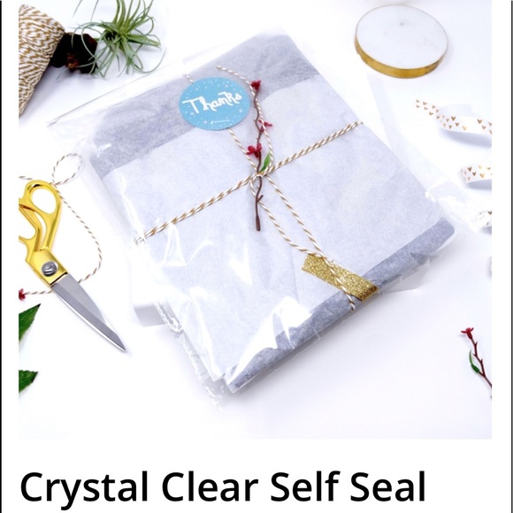 50 Clear Poly Bags for Inventory storage 10 x 13 inches - Picture 3 of 5